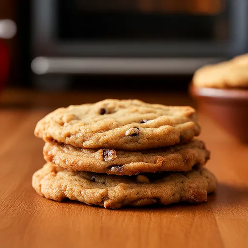 Galletas de plátano con mantequilla de maní