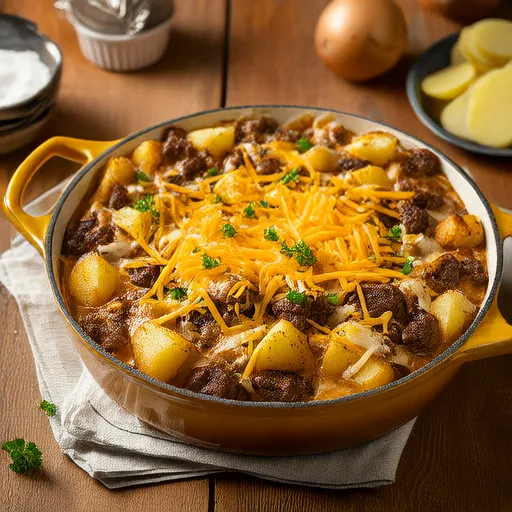 Gratin de Tater Tots