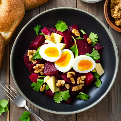 Easter Egg Salad With Beets