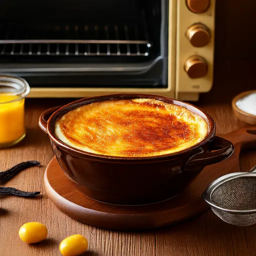 Klasik Aromalı Kreme Brulee