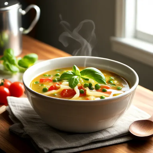Zuppa Primaverile di Verdure