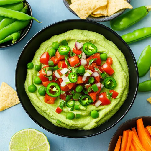 Guacamole di piselli