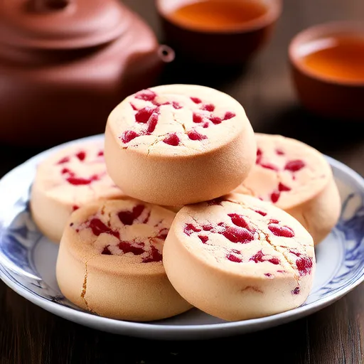 Biscoitos de Amêndoa (Variedade Dim Sum)