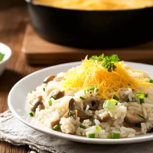 Risotto aux champignons
