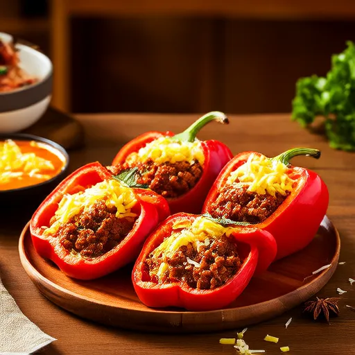 Классические фаршированные перцы говядиной