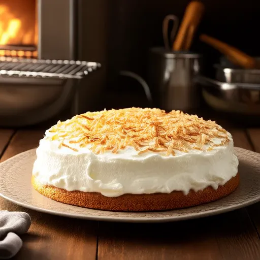 Torta al Latte di Cocco e Cocco