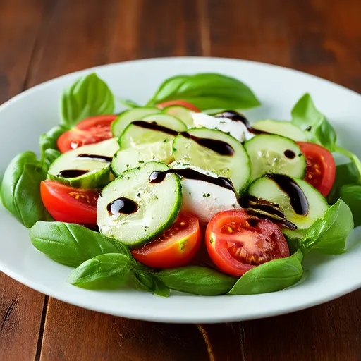 Cucumber Caprese Salad