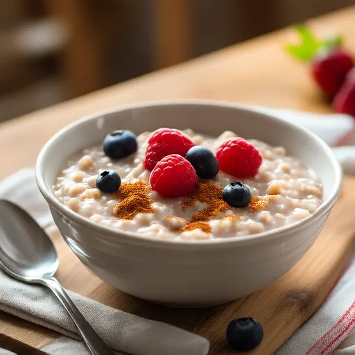 Overnight-Haferbrei mit Beeren