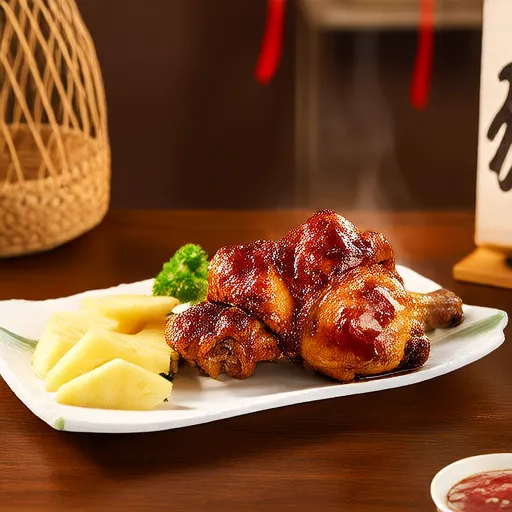 照烧鸡肉串