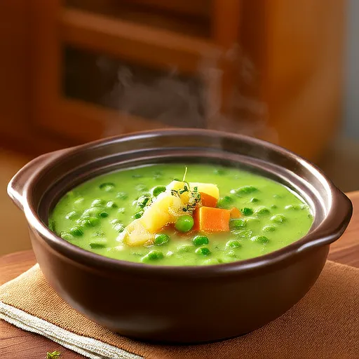 Zuppa di piselli spezzati