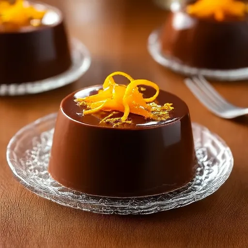 Portakallı Fransız Çikolatalı Mousse