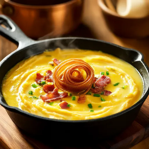 Soupe crémeuse aux pommes de terre et poireaux