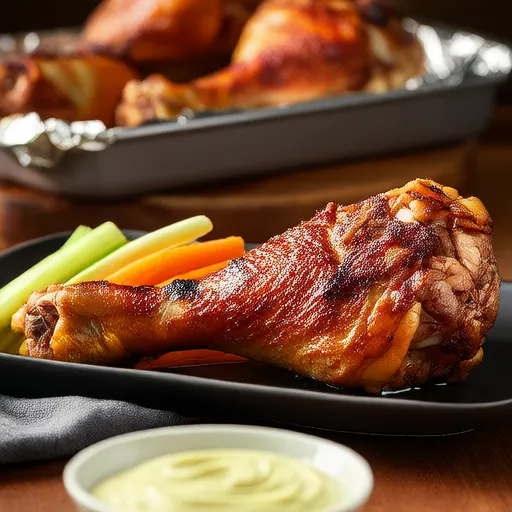Baked Buffalo Chicken Thighs