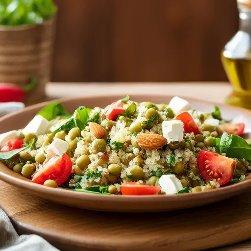 Salad Quinoa dengan Balsamic dan Herba