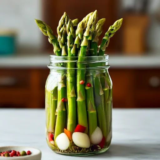 Quick-Pickled Spicy Asparagus