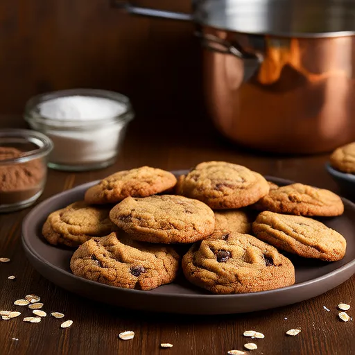 Cookies au chocolat et au beurre de cacahuète sans cuisson