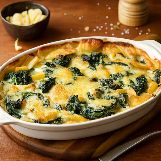 Potato Spinach Casserole