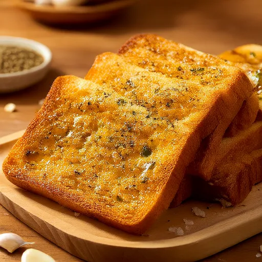 全麦蒜香面包棒