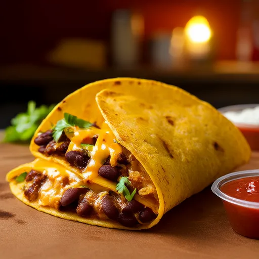 Quesadillas đậu đen