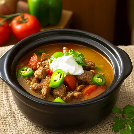 Slow Cooker Pork Green Chili
