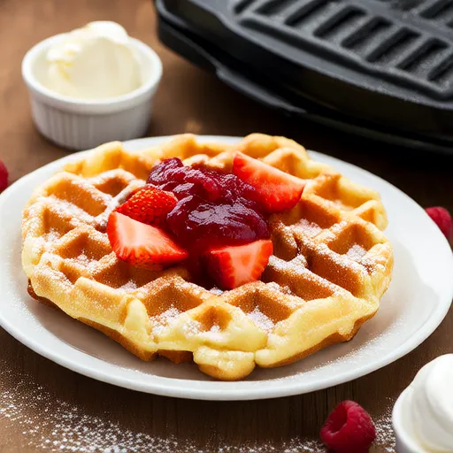 Großartige einfache Waffeln