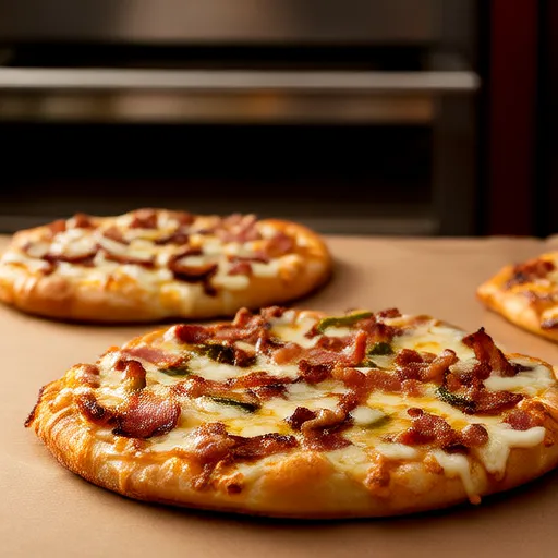 Pizze al Bacon e Cetriolo Sottaceto