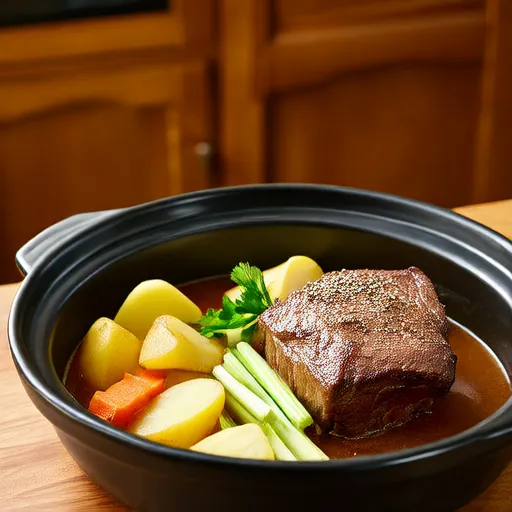 Healthier Marie's Easy Slow Cooker Pot Roast