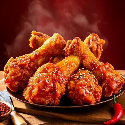 Firecracker Fried Chicken Drumsticks