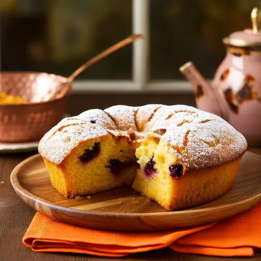 Scones de Abóbora e Cranberry