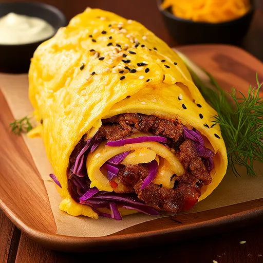 Corned Beef Egg Roll
