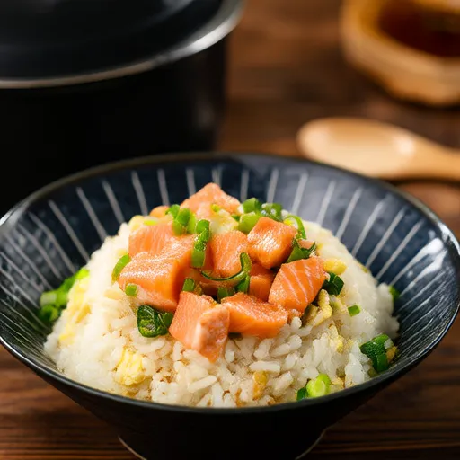 Cơm Chiên Cá Hồi Khói của Mẹ