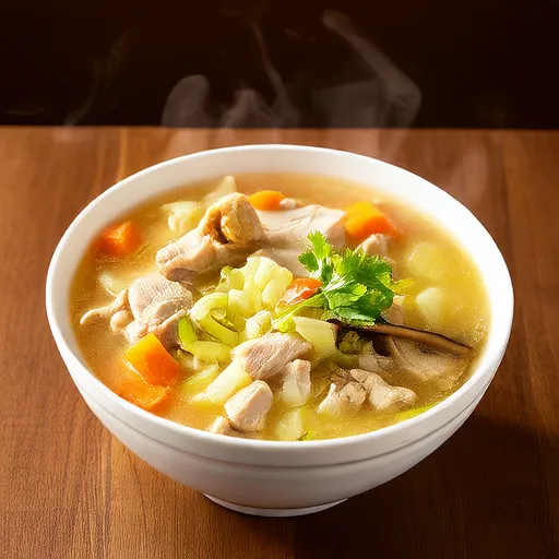Hearty Barley Turkey Soup