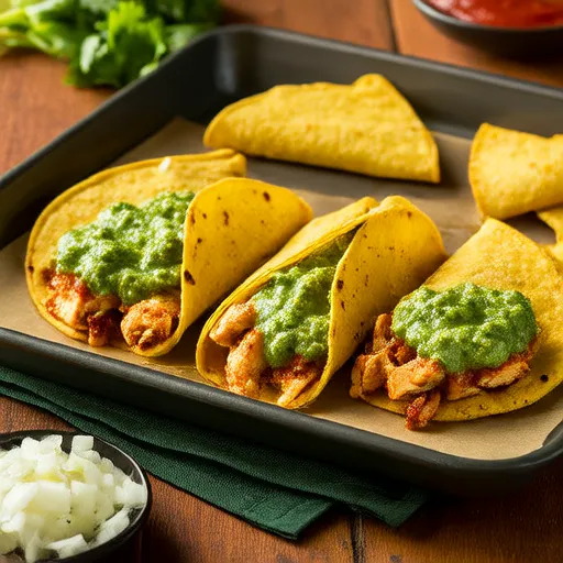 Authentic Enchiladas Verdes
