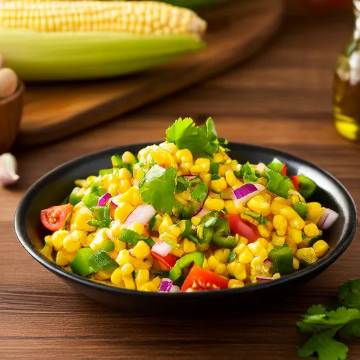 Grilled Corn Salad