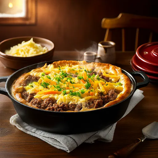 Corned Beef and Cabbage Shepherd's Pie