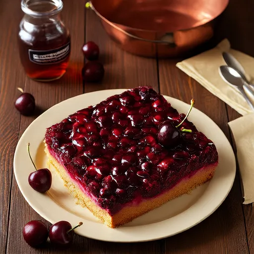 Kirschtorte mit Kirsch-Prosecco-Sirup