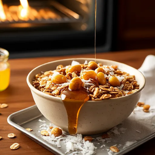 Bal ve Fındıklı Granola