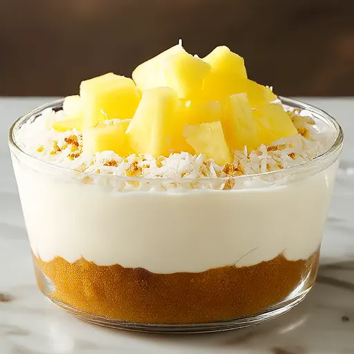 Pina Colada Flan