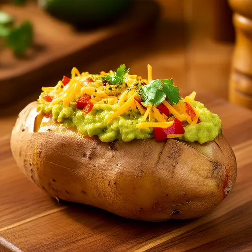 एवोकाडो स्टफ्ड शकरकंद