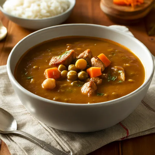 Yeşil Mercimekli "Gumbo" Çorbası