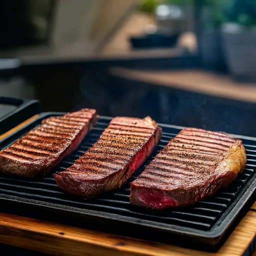 Bistecs Delmonico a la parrilla