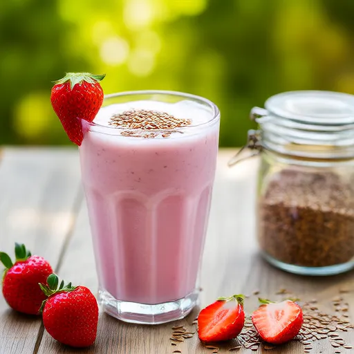 Leinsamen-Smoothie