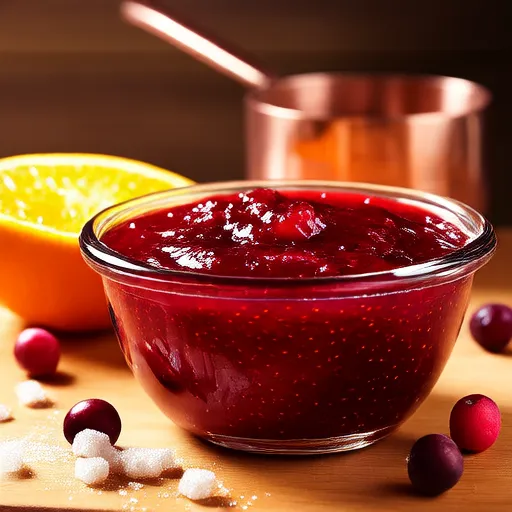 Saus Cranberry Buatan Sendiri