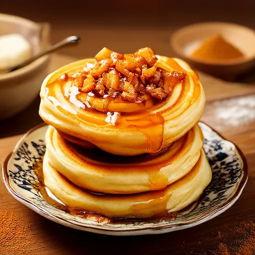 Cinnamon Roll Pancakes