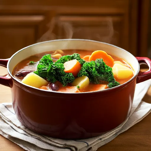 Minestrone di verdure sostanzioso di Judy