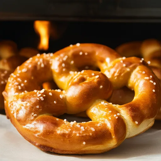 Pretzel Morbidi con Impasto a Due Ingredienti