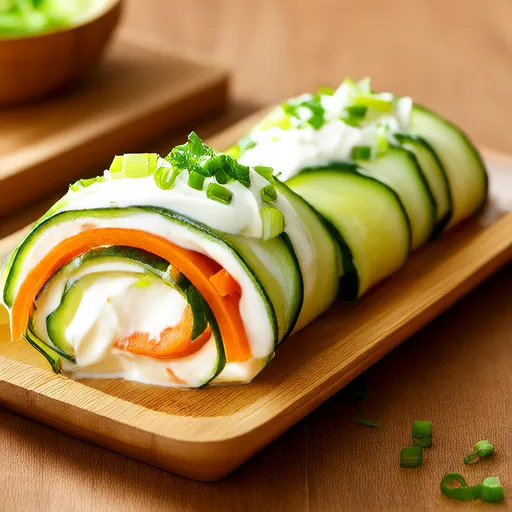 Wraps aux légumes croquants