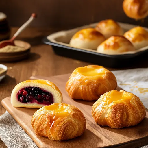 Kolaches From the Bread Machine