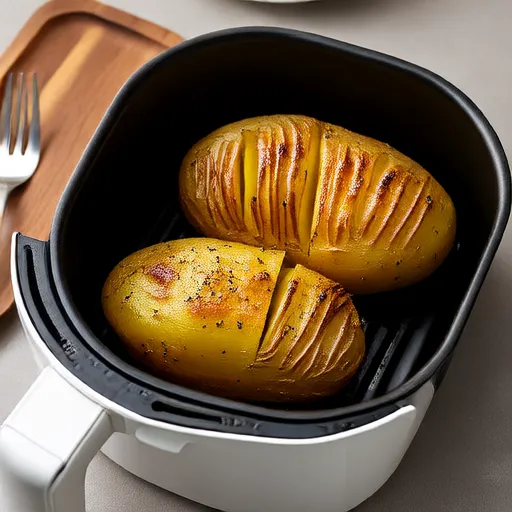 Batatas Assadas na Fritadeira a Ar