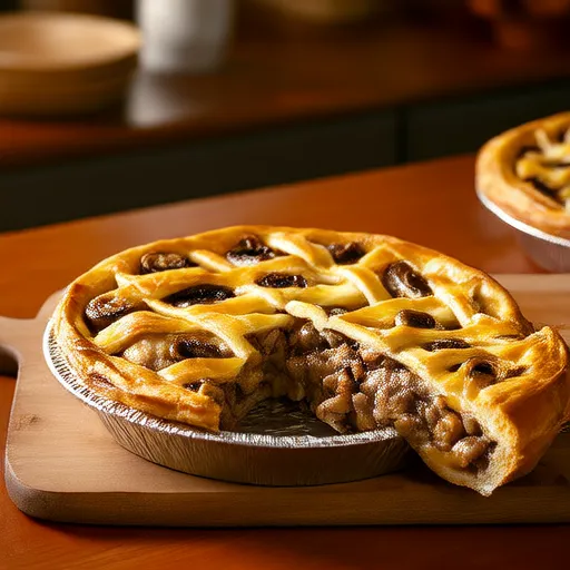 Quiche ai Funghi e Salsiccia